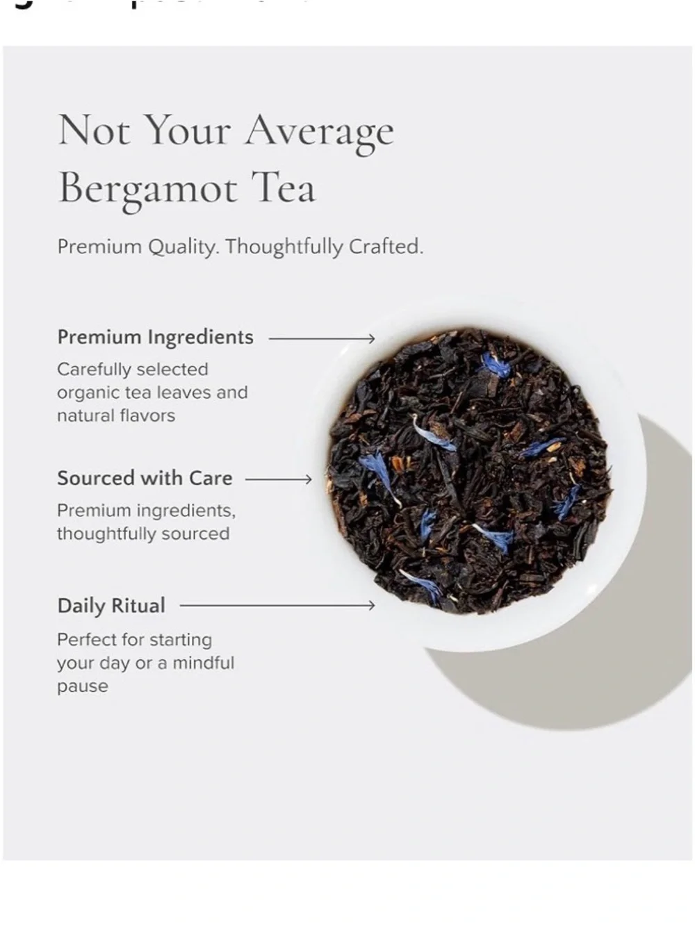 Art of Tea Earl Grey Creme Tea Bags Organic Black Tea Bergamot & French Vanilla